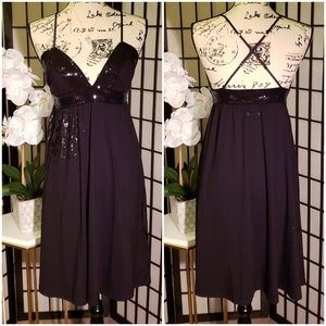 Rocawear Black Spaghetti Strap Dress w/Sequin